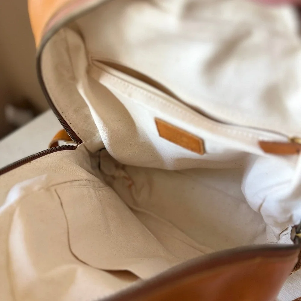MARGOT NEW YORK kimmie backpack cognac
